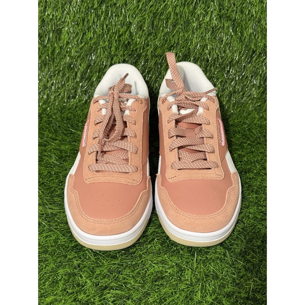 Reebok Court Advance Pink Clay White Women's 7.5 Casual Comfort Sneakers New - Picture 2 of 7